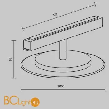 Трековый светильник Maytoni Relax TR107-4-5W-DS-BS - Фото 5