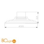 Потолочный светильник Maytoni Remous C045CL-L9W4K - Схема