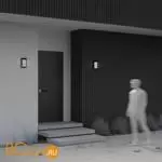 Уличный настенный светильник Maytoni Remsa O034WL-01B - Фото 3