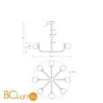 Люстра Maytoni Rendez-Vous MOD109PL-08BS - Фото 0