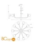 Люстра Maytoni Rendez-Vous MOD109PL-10BS - Фото 1