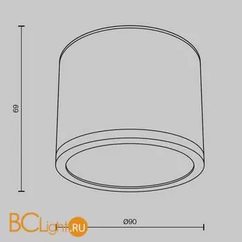 Спот Maytoni Rendo new C095CL-GX53-GR - Фото 5