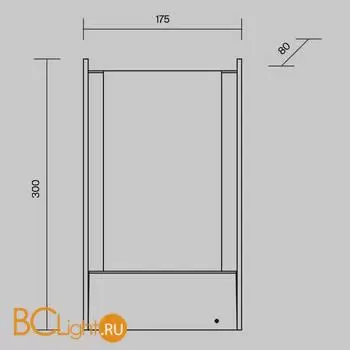 Садово-парковый фонарь Maytoni Reso O445FL-L20GF3K - Фото 6