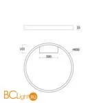 Потолочный светильник Maytoni Rim MOD058CL-L35B4K - Фото 3