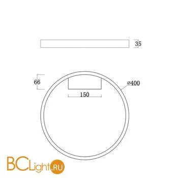 Потолочный светильник Maytoni Rim MOD058CL-L25W4K - Фото 1