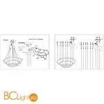 Крепление для подвесных светильников Maytoni Rim MOD058A-03W - Фото 3