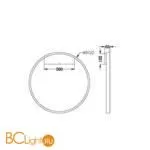 Настенный светильник Maytoni Rim MOD058WL-L35W3K - Фото 2