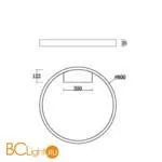 Потолочный светильник Maytoni Rim MOD058CL-L50B3K - Фото 3