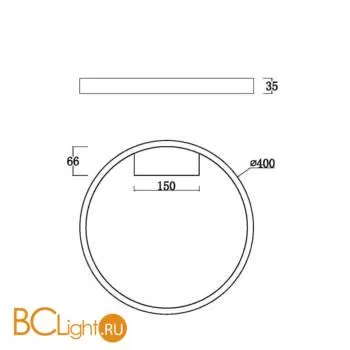 Потолочный светильник Maytoni Rim MOD058CL-L25W3K - Фото 3