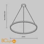 Подвесной светильник Maytoni Rim MOD058PL-L54BSK - Фото 4