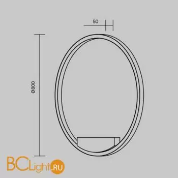 Бра Maytoni Rim MOD058WL-L50BK - Фото 3