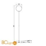 Торшер Maytoni Ring MOD013FL-01BS - Фото 4