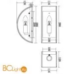 Настенный светильник Maytoni Ripple MOD096WL-01G - Фото 4