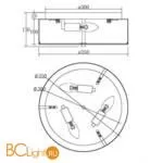 Потолочный светильник Maytoni Ripple MOD096CL-03G - Фото 3