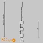 Подвесной светильник Maytoni Ritmo MOD381PL-L30B3K - Фото 4