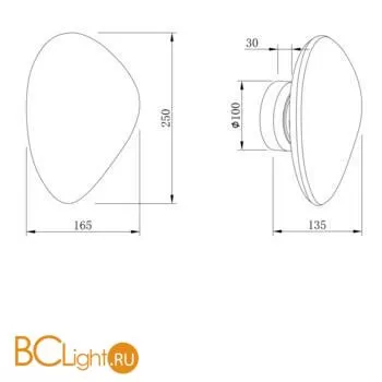 Настенный светильник Maytoni Roca MOD004WL-L5S3K1 - Фото 1