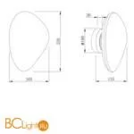 Настенный светильник Maytoni Roca MOD004WL-L5S3K1 - Фото 1