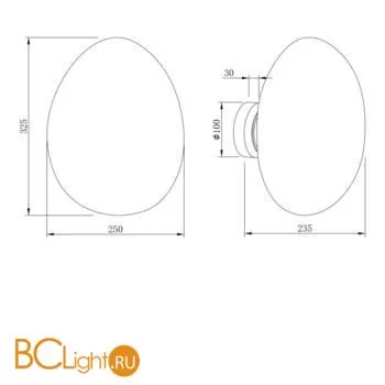 Настенный светильник Maytoni Roca MOD004WL-L5CE3K - Фото 1