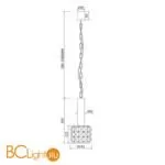 Подвесной светильник Maytoni Rock Me MOD027PL-01BS - Фото 0