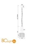 Подвесной светильник Maytoni Rock Me MOD027PL-01CH - Фото 0