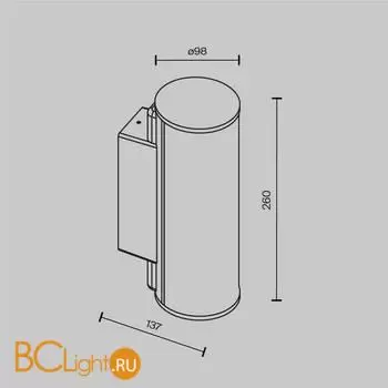 Бра Maytoni Rock O434WL-L12GF3K - Фото 4