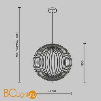 Подвесной светильник Maytoni Roots MOD197PL-01W1 - Фото 1