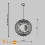 Подвесной светильник Maytoni Roots MOD197PL-01W1 - Фото 1