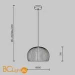Подвесной светильник Maytoni Roots MOD195PL-01W - Фото 4