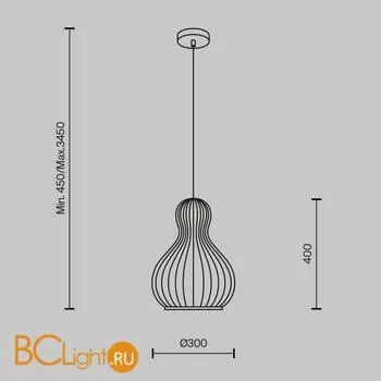 Подвесной светильник Maytoni Roots MOD192PL-01W1 - Фото 4