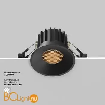 Встраиваемый светильник Maytoni Round DL058-12W3K-B - Фото 0