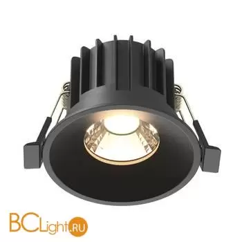 Встраиваемый светильник Maytoni Round DL058-12W3K-B