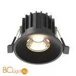 Встраиваемый светильник Maytoni Round DL058-12W3K-B