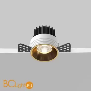 Встраиваемый светильник Maytoni Round DL058-7W4K-TRS-BS - Фото 4