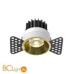 Встраиваемый светильник Maytoni Round DL058-7W4K-TRS-BS