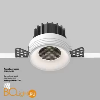 Встраиваемый светильник Maytoni Round DL058-12W4K-TRS-W - Фото 0