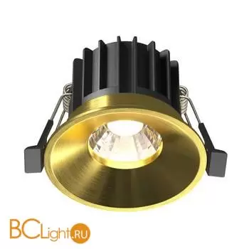 Встраиваемый светильник Maytoni Round DL058-12W4K-BS