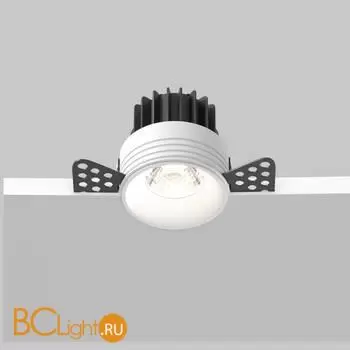 Встраиваемый светильник Maytoni Round DL058-7W4K-TRS-W - Фото 4