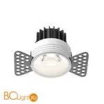 Встраиваемый светильник Maytoni Round DL058-7W4K-TRS-W