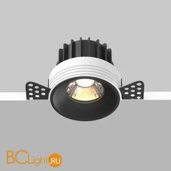 Встраиваемый светильник Maytoni Round DL058-12W3K-TRS-B - Фото 4