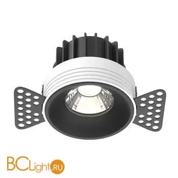 Встраиваемый светильник Maytoni Round DL058-12W4K-TRS-B