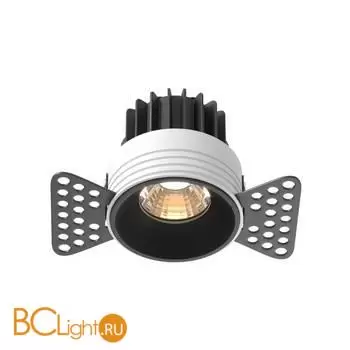 Встраиваемый светильник Maytoni Round DL058-7W3K-TRS-B