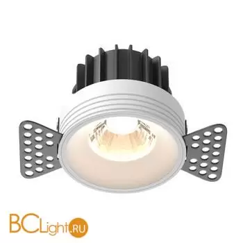 Встраиваемый светильник Maytoni Round DL058-12W3K-TRS-W