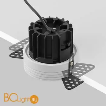 Встраиваемый светильник Maytoni Round DL058-12W3K-TRS-W - Фото 6