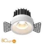 Встраиваемый светильник Maytoni Round DL058-12W3K-TRS-W