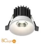 Встраиваемый светильник Maytoni Round DL058-7W4K-W