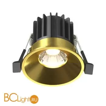 Встраиваемый светильник Maytoni Round DL058-7W4K-BS