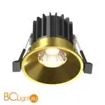 Встраиваемый светильник Maytoni Round DL058-7W4K-BS