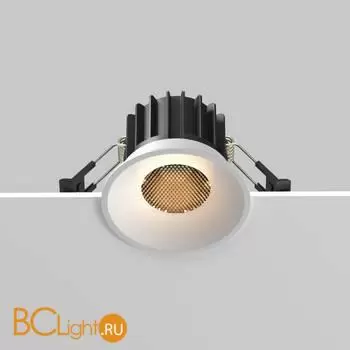 Встраиваемый светильник Maytoni Round DL058-12W3K-W - Фото 4