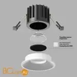 Встраиваемый светильник Maytoni Round DL058-12W3K-W - Фото 0