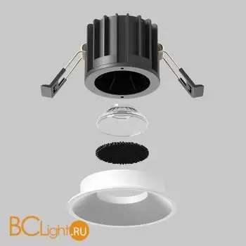 Встраиваемый светильник Maytoni Round new DL058-12W-DTW-W - Фото 3